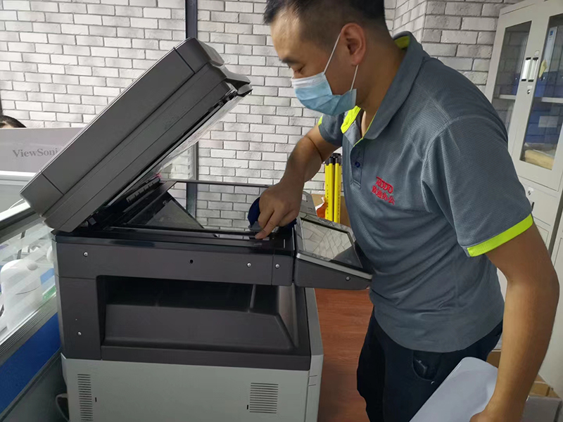 江北區(qū)某公司復印機租賃案例